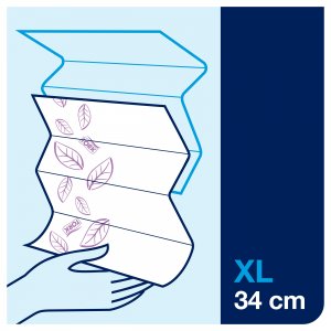 Tork Papírové ručníky Tork Xpress extra jemné Multifold Premium 2-vr. H2, 100 útr., 21,2  x 34 cm