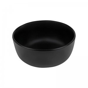 SVING Miska FUTURE BLACK 14 cm, černý porcelán