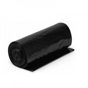 pytle na odpad 150 l černé 10 ks středně silné / 78 x 105 cm LDPE 35 my
