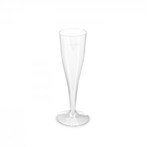 Pohárek na sekt, krystal 0,1l, (PS), 6 ks