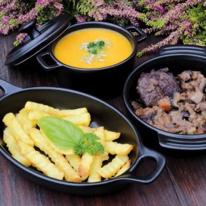 SVING Oválná miska s držadly 320 ml