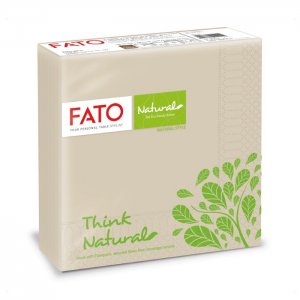 Fato Papírové ubrousky Natural Style, 33 x 33 cm, 2vrstvé, 50 ks