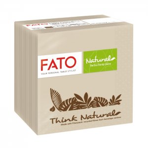 Fato Ubrousky Think natural, 24 x 24 cm, 2vrstvé, 100 ks