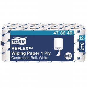 Tork Papírové utěrky Reflex MINI, 1vrstvé, 20 x 35 cm / 120 m