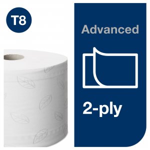 Tork Toaletní papír v roli SmartOne 2vrstvý, návin 207 m, bílý.